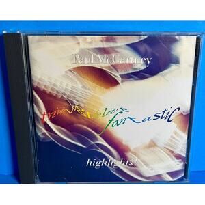 Paul McCartney Tripping the Live Fantastic: Highlights 1990 CD Beatles Live Hits